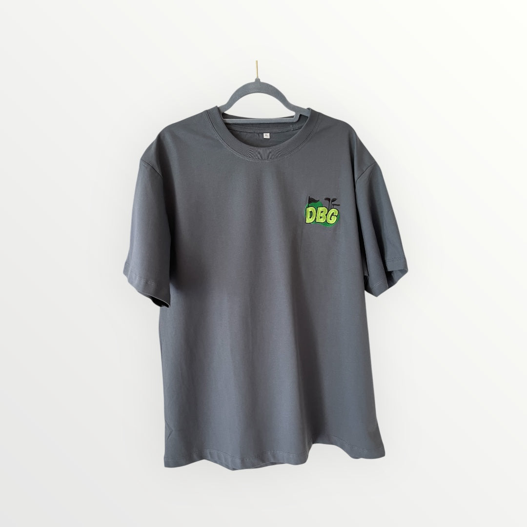 The Sports Tee- Grey Blue