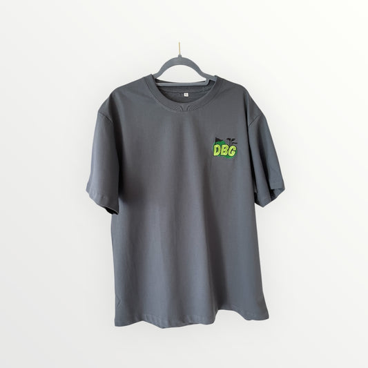The Sports Tee- Grey Blue